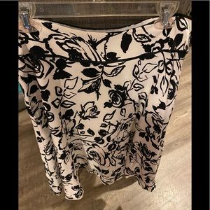 Floral A line skirt